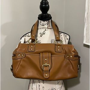 Nine West handbag and wallet set, tan